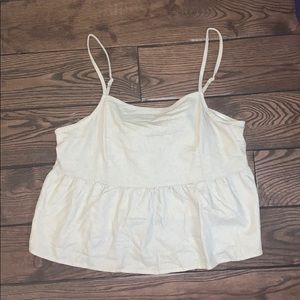 Pacsun Cream Halter Top